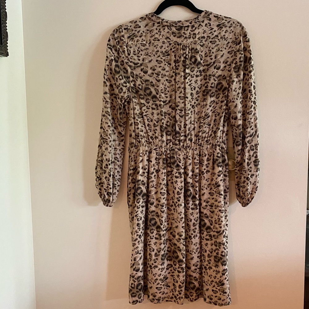 Rebecca Taylor Cheetah Wrap Dress - Picture 7 of 7